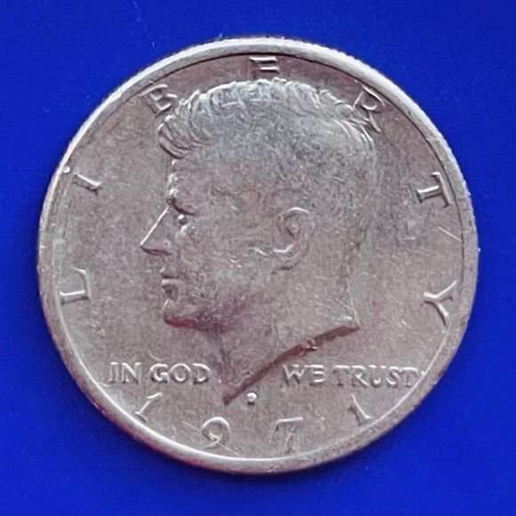 Vintage Other - RARE COIN 1971-D JOHN F. KENNEDY HALF DOLLAR